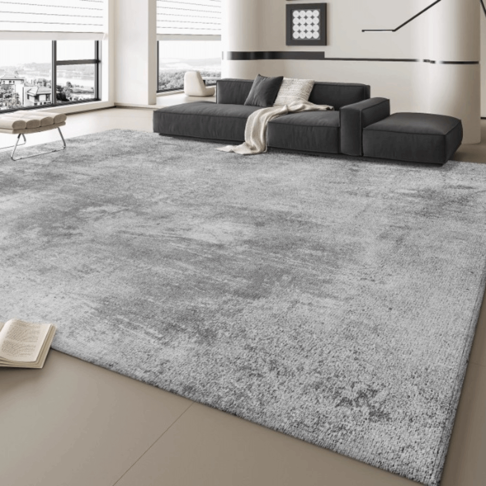 พรม MJHOMEDESIGNS MODERN CARPET 1 CM ขนาด 160 X 230 ซม. เทา